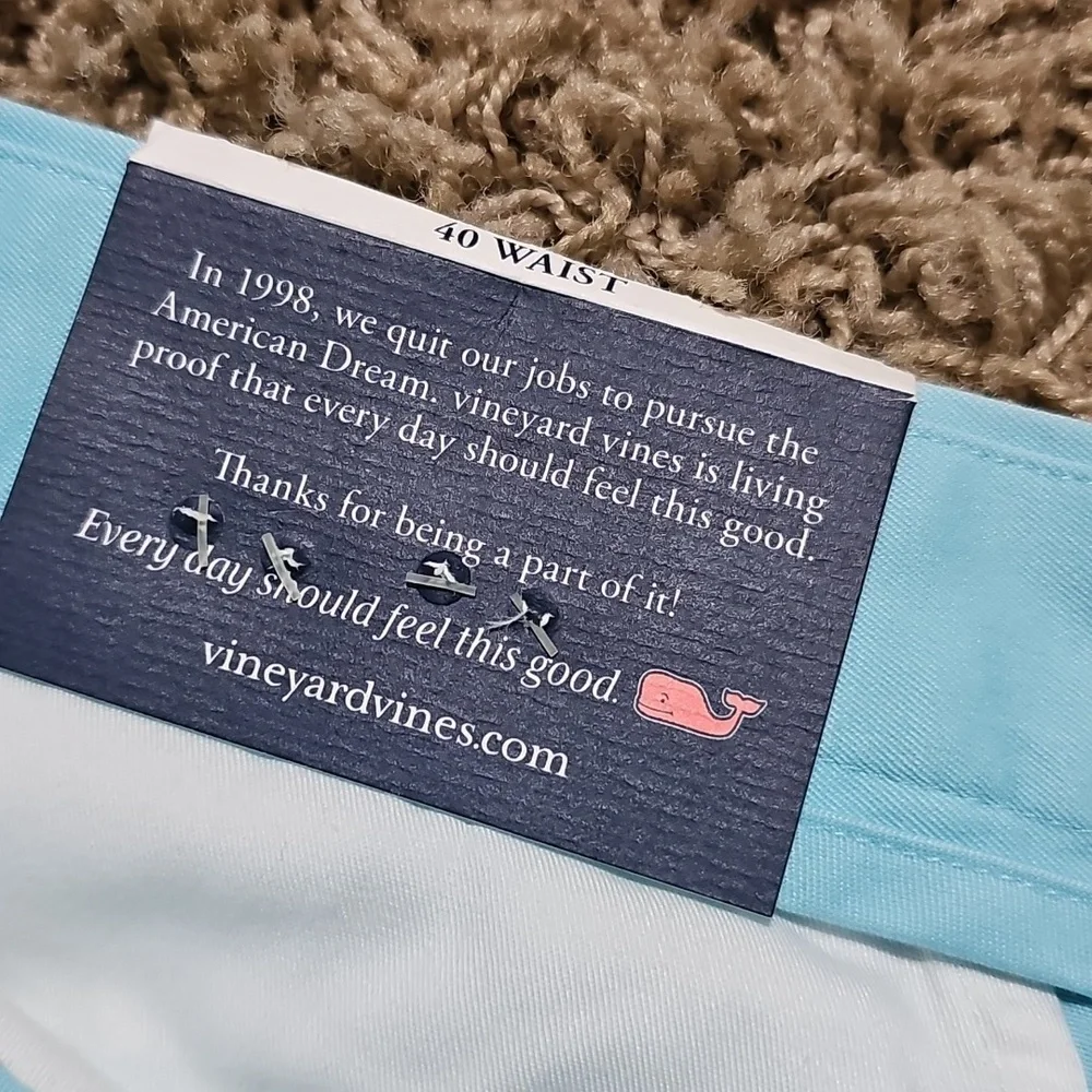NWT Vineyard Vines Pool Side 7 Inch Lacrosse Embroidered Breaker Shorts Sz 40 - Picture 6 of 7